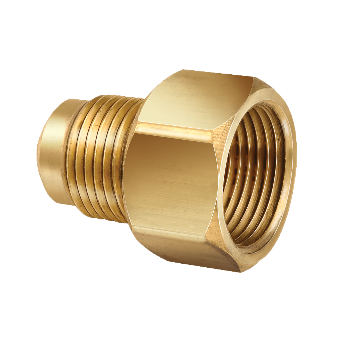  - Brass Female Flare X Flare Adapters